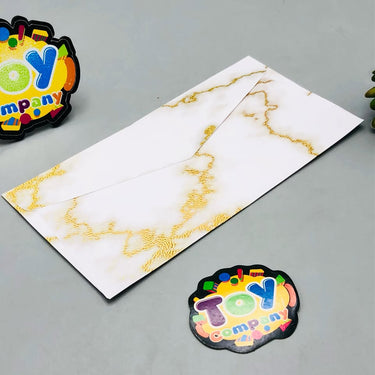10Pcs Mini Marble Design Paper Envelop Set